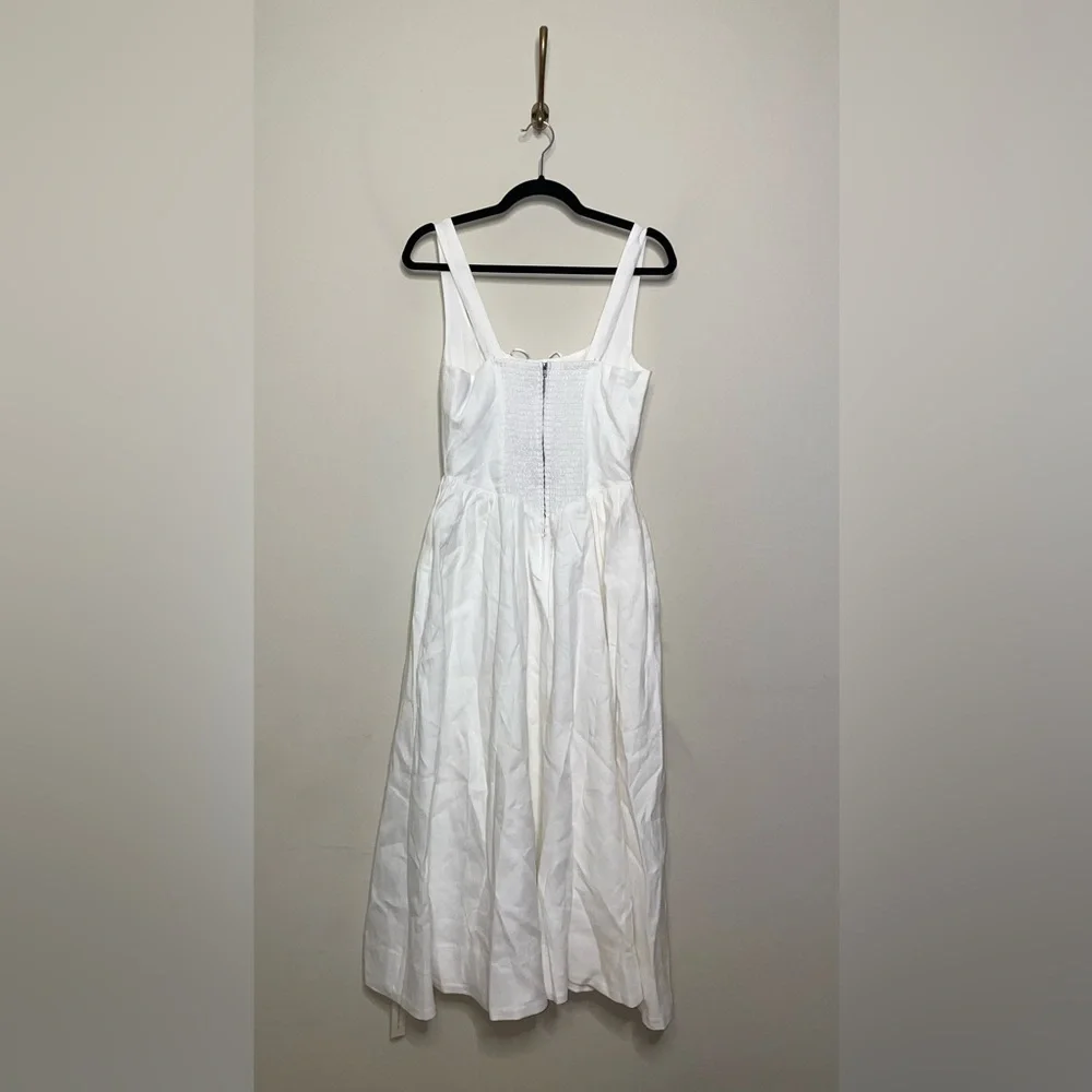 Reformation White Midi Dress - Picture 8 of 15